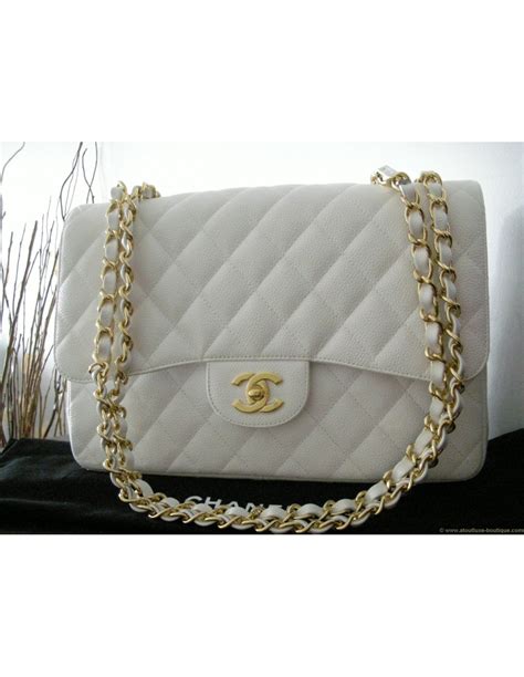 sac chanel blanc prix